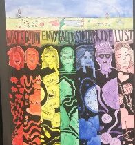 Alyssia Shuler - "7 Deadly Sins" - Wasatch - Drawing - Honorable Mention