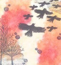 Brynlee Birch - "Song of the Birds" - Wasatch - Mixed Media - Honorable Mention