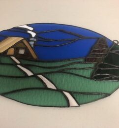 Destinee Duncan - "Stained Glass Landscape" - Union -Traditional/Folk Art/Crafts - 3rd Place