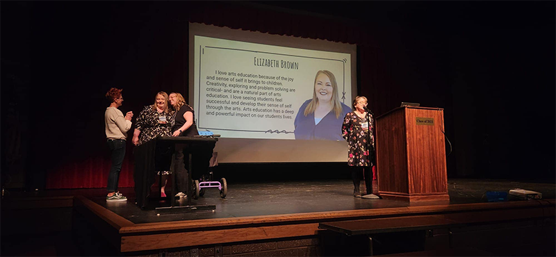 Liz Brown Receives Utah 2023-2024 Art Teacher of the Year Award